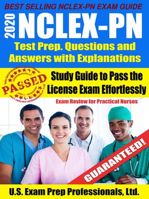 cover image of 2020 NCLEX-PN Test Prep. Questions and Answers with Explanations